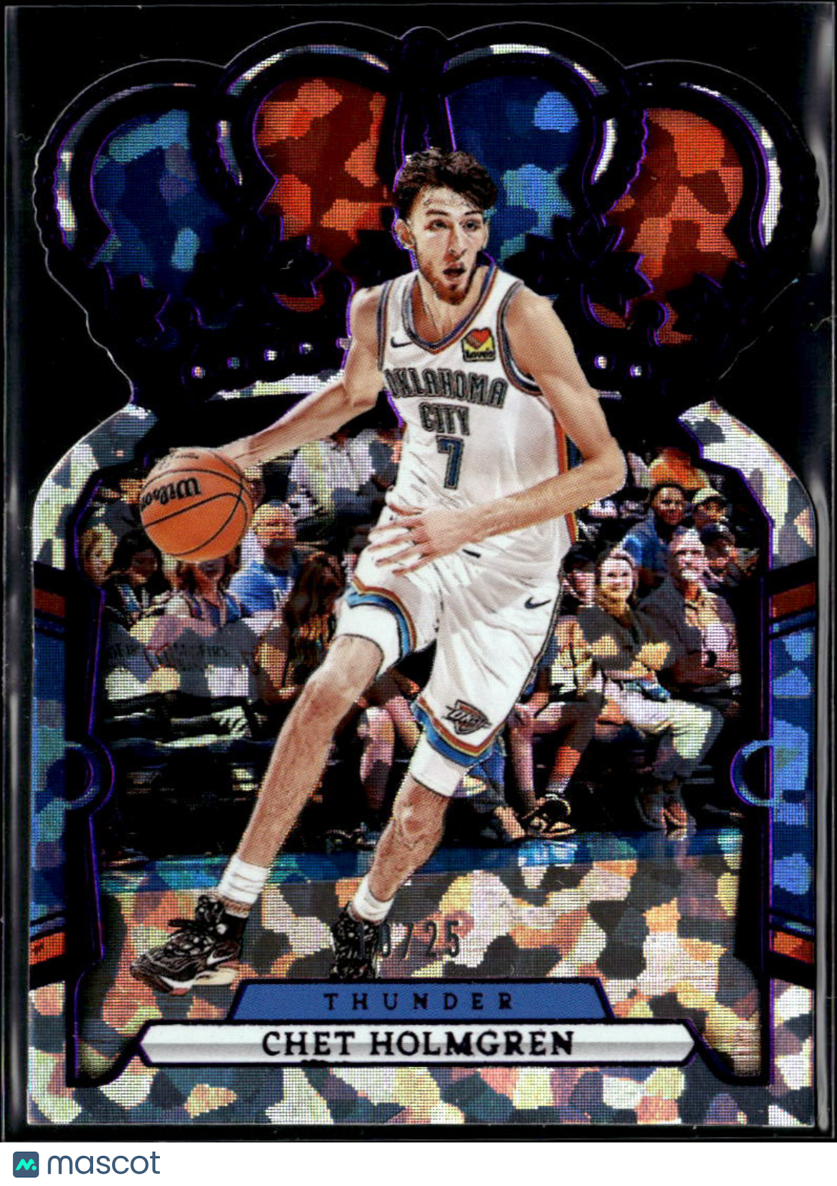 Chet Holmgren 2023-24 Crown Royale Purple 10/25 Oklahoma City Thunder