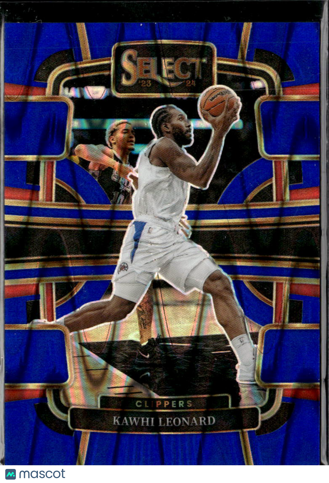 Kawhi Leonard 2023-24 Select Blue Prizm 54/99 Los Angeles Clippers
