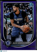 Jalen Suggs 2025 Bowman Chrome Purple Refractor 90/250 Orlando Magic