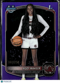 Agot Makeer 2025 Bowman Chrome 1st Purple 7/250 South Carolina Gamecocks