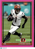 Ja'Marr Chase 2026 Topps '89 Pink 277/1000 Cincinnati Bengals