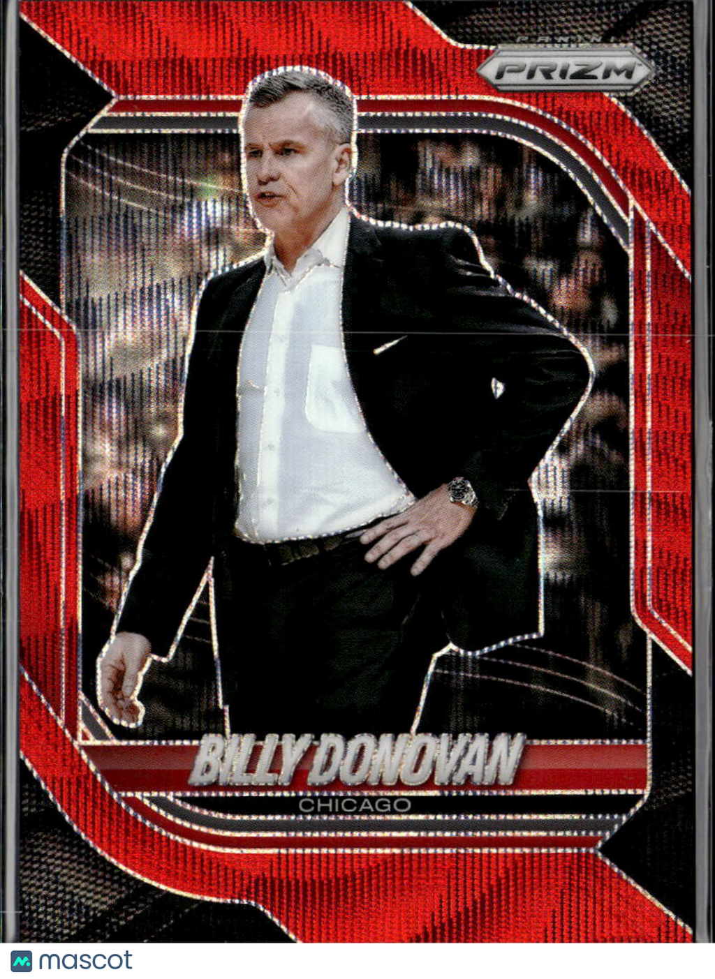Billy Donovan 2026 Panini Prizm Red Shimmer /299 Chicago Bulls