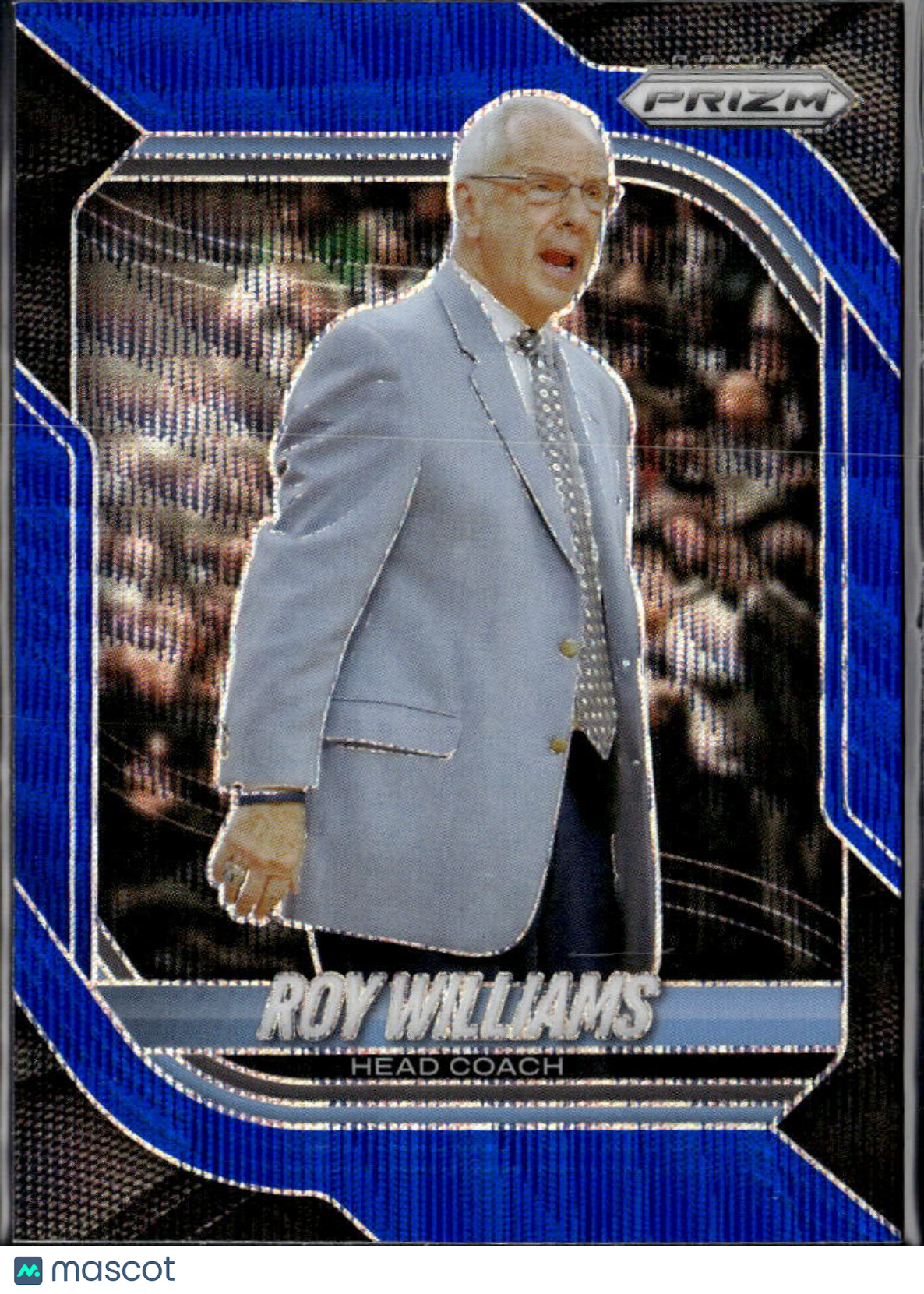 Roy Williams 2026 Panini Prizm Blue Wave /249 North Carolina Tar Heels