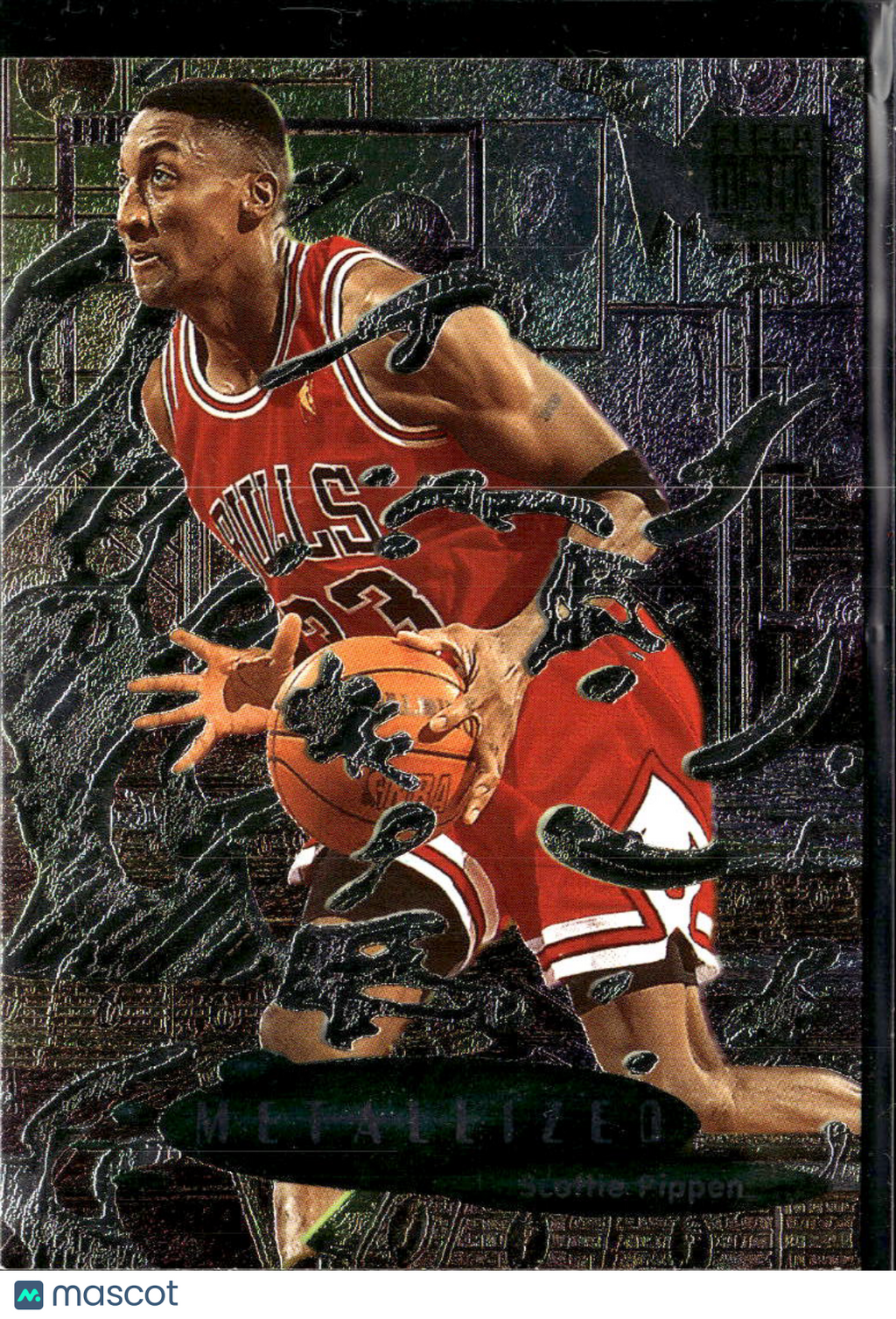 Scottie Pippen 1996-97 Metal Universe Metalized Chicago Bulls