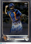 Patrick Mazeika 2021 Topps Chrome RC Auto Autograph New York Mets