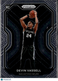 Devin Vassell 2021 Panini Prizm Rookie RC San Antonio Spurs