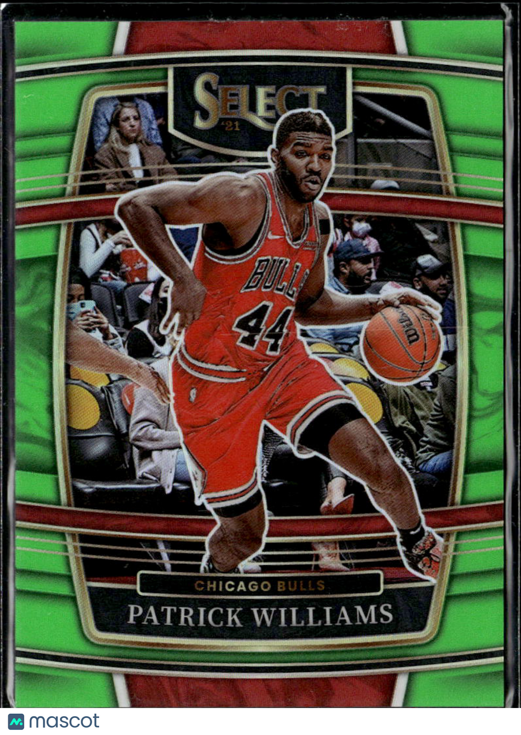 Patrick Williams 2022 Select Lime Green /75 Chicago Bulls