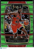 Patrick Williams 2022 Select Lime Green /75 Chicago Bulls