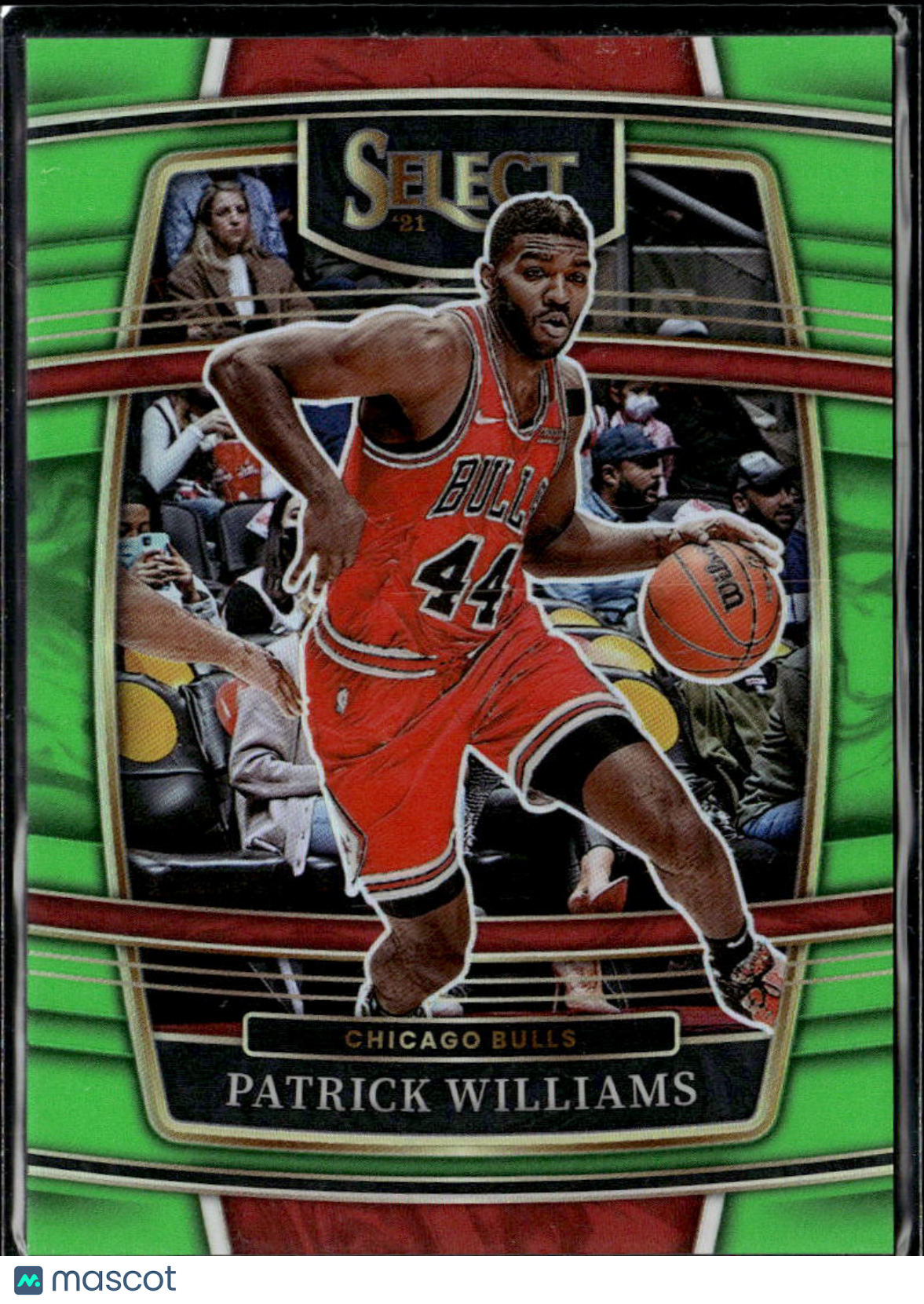 Patrick Williams 2022 Select Lime Green /75 Chicago Bulls