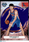 Niko Bundalo 2026 Bowman's Best Purple /250 Ole Miss Rebels