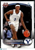 AJ Dybantsa 2025 Bowman University 1st Rookie RC BYU Cougars