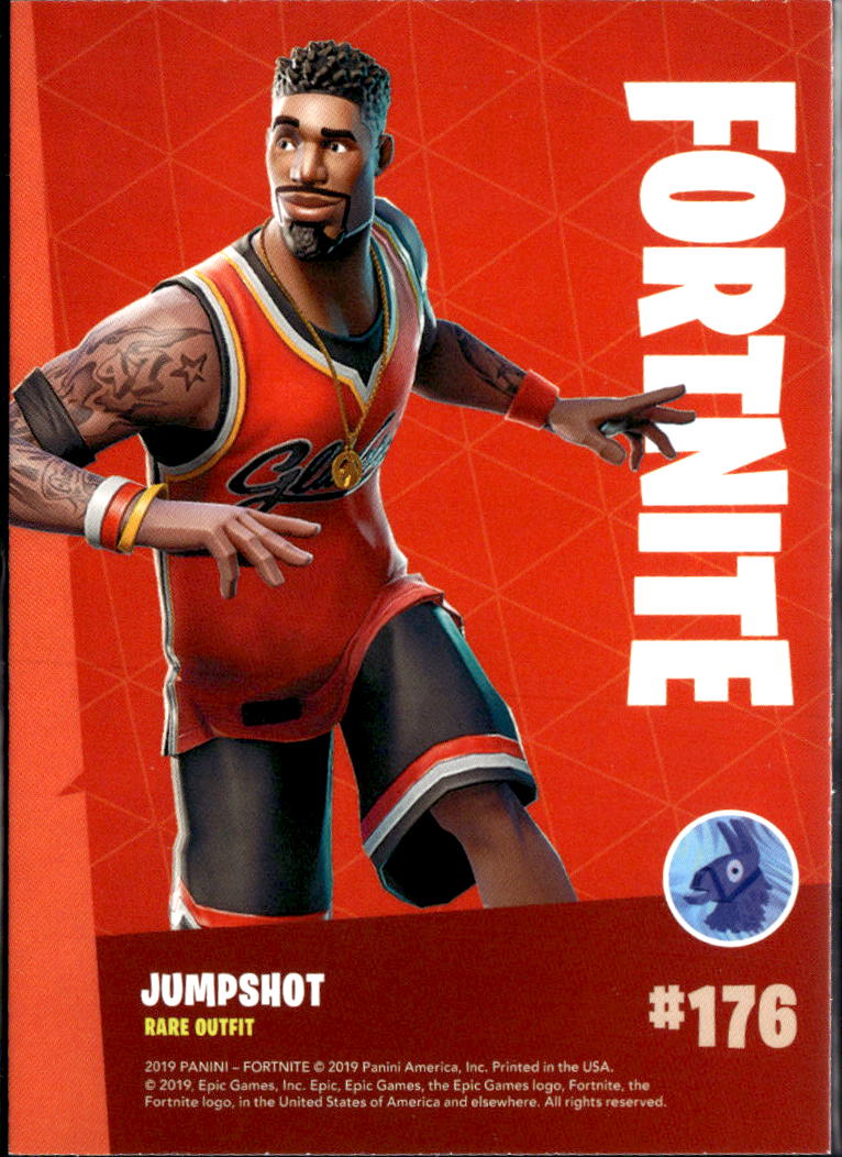 Jumpshot 2019 Panini Fortnite Rare Outfit #176
