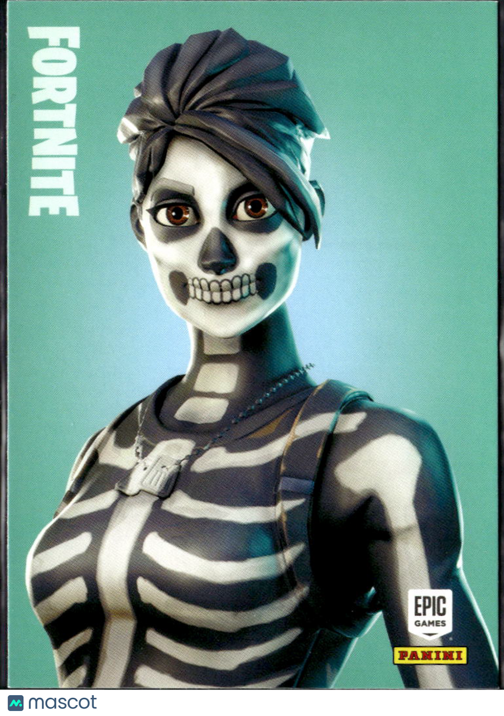 Skull Ranger 2019 Panini Fortnite Series 1 Rare Outfit #196