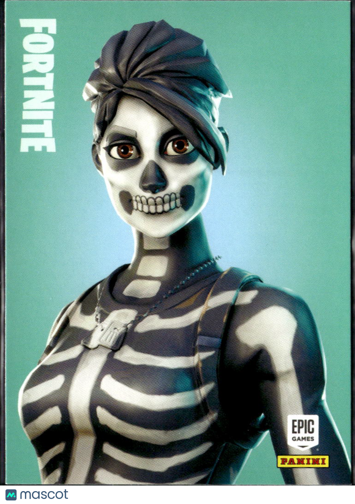Skull Ranger 2019 Panini Fortnite Series 1 Rare Outfit #196