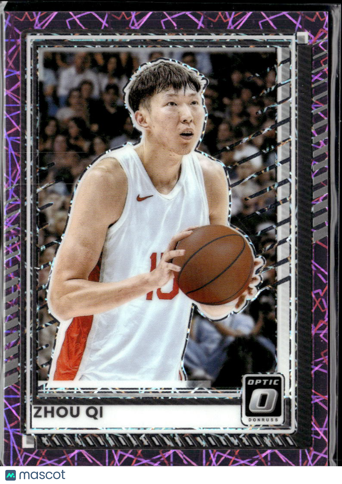 Zhou Qi 2025 Optic Pink Velocity 48/75 Houston Rockets