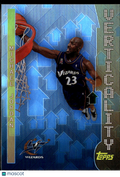 Michael Jordan 2002 Topps Verticality Insert #V8 Washington Wizards