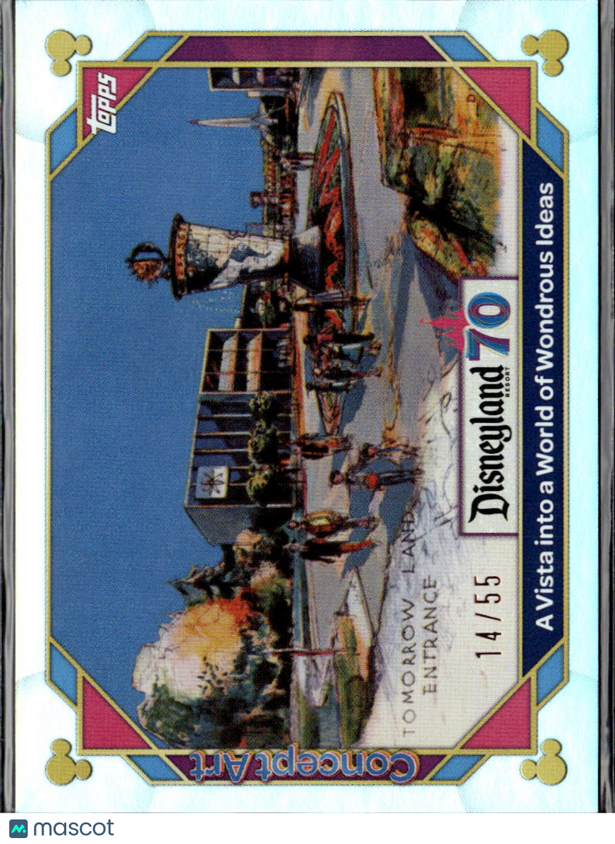 A World of Wondrous Ideas 2025 Topps Disneyland 70 14/55 #146