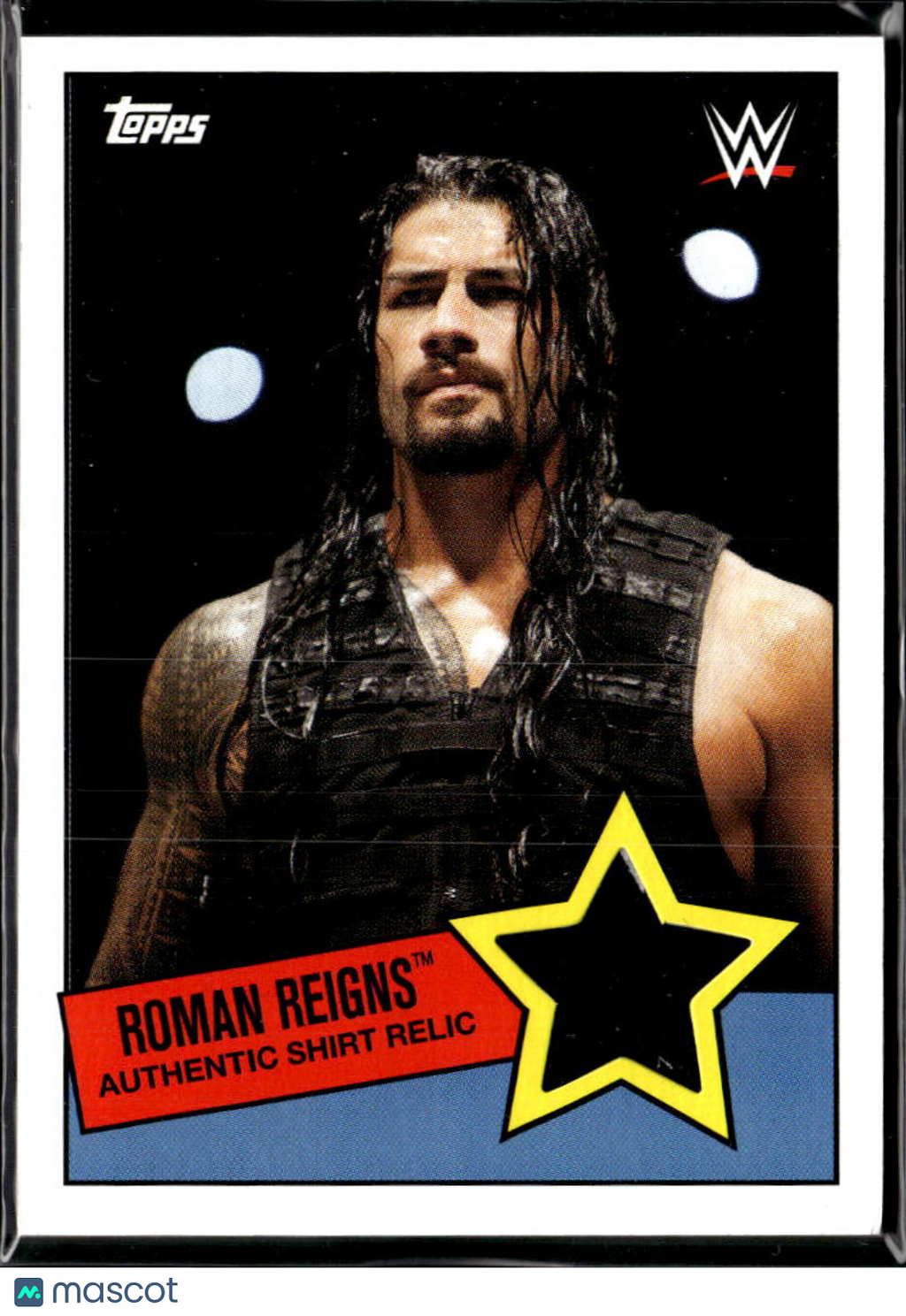 Roman Reigns 2015 Topps WWE Authentic Shirt Relic Patch