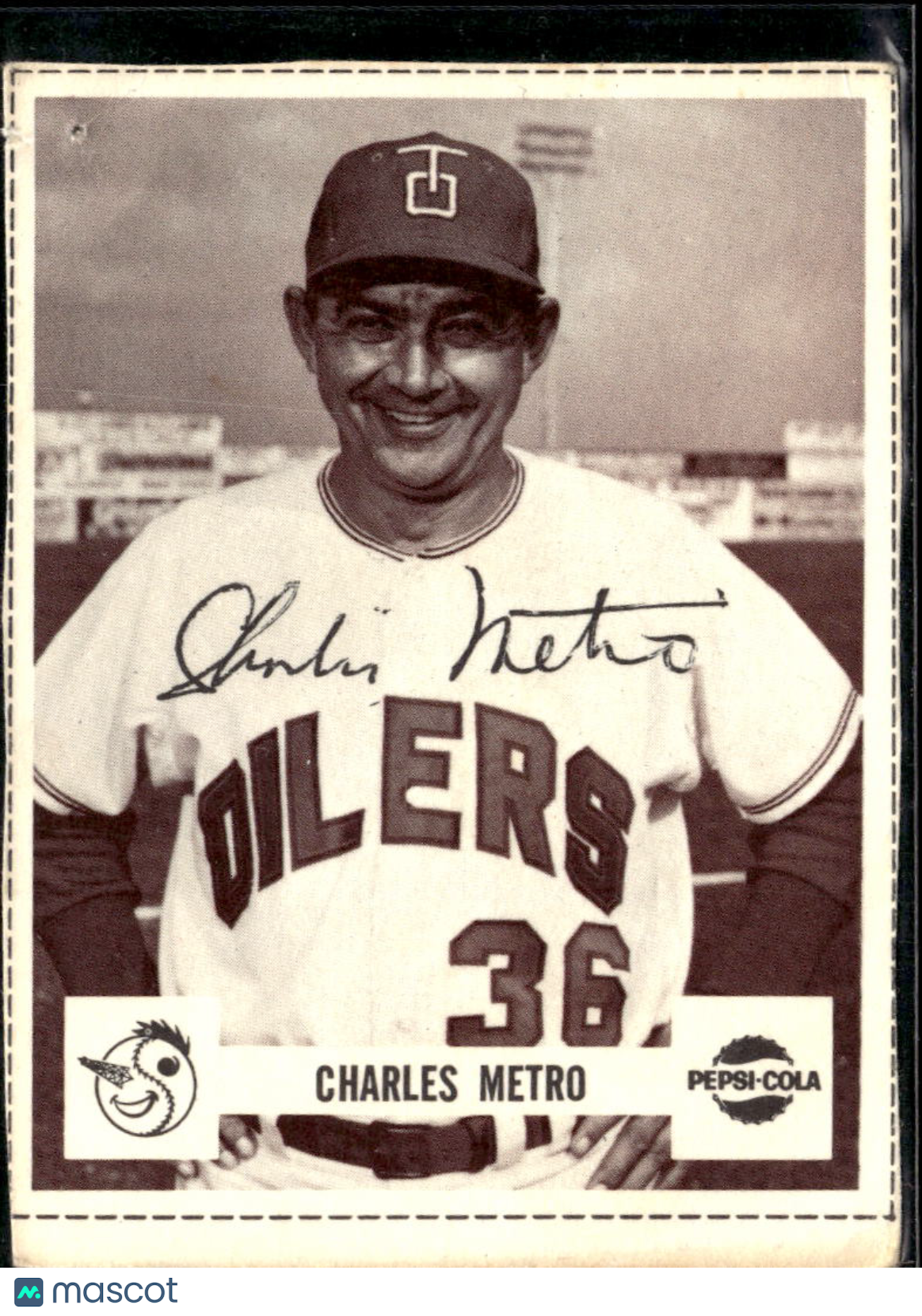 Charles Metro 1966 Pepsi-Cola Tulsa Oilers
