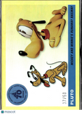 Pluto 2025 Topps Disneyland 70th Anniversary GOLD 37/50 #T55-12