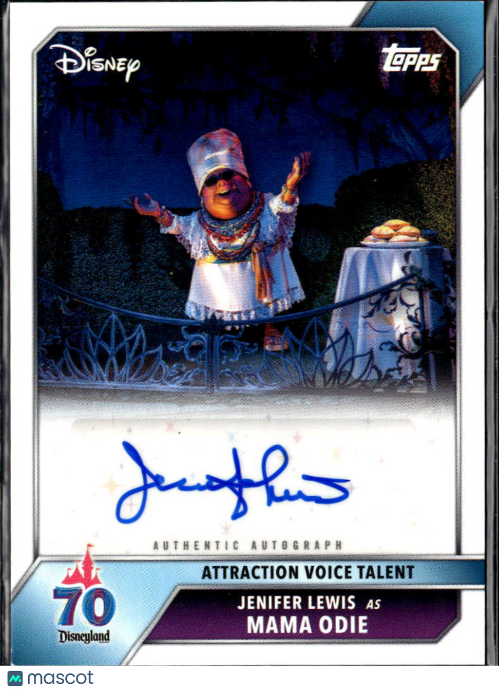 Jennifer Lewis as Mama Odie 2025 Topps Disneyland 70th Auto Autograph
