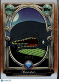 Monstro 2025 Topps Disney Wonder Orange Foil 4/25 #110