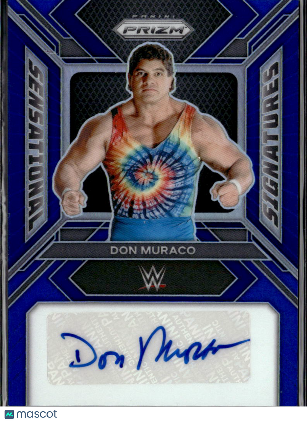 Don Muraco 2024 Prizm WWE Auto Autograph Blue 28/49