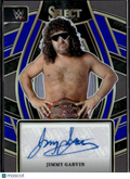Jimmy Garvin 2024 Select WWE Auto Autograph Blue Prizm 8/49