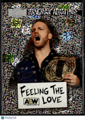 "Hangman" Adam Page 2022 SkyBox Metal Universe AEW Feeling the Love