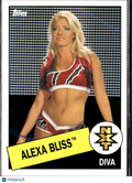 Alexa Bliss 2014 Topps WWE Rookie RC #101