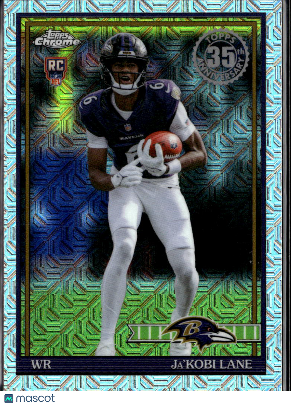 Ja'Kobi Lane 2026 Topps Chrome '91 Silver Pack Rookie RC Baltimore Ravens