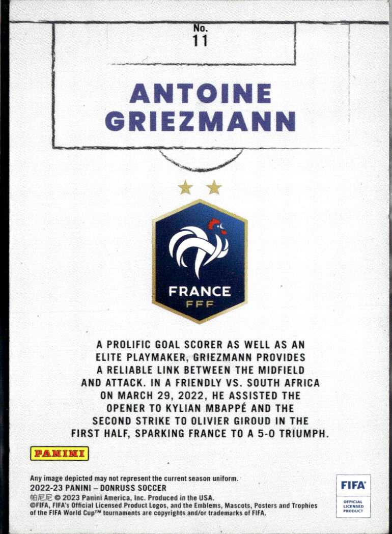 Antoine Griezmann 2023 Donruss Soccer Pink SSP 5/5 France