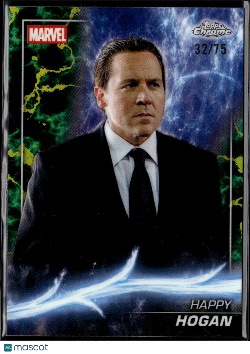 Happy Hogan 2025 Topps Chrome Marvel Loki Refractor 32/75 #2