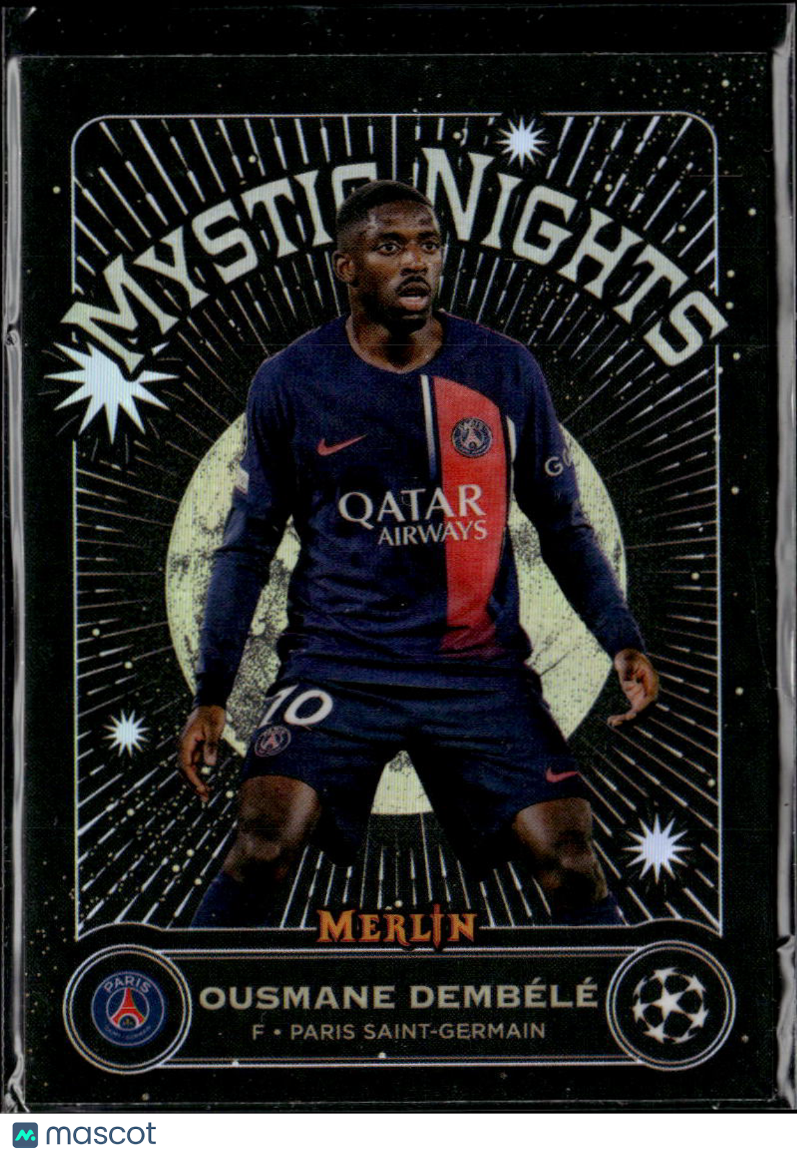 Ousmane Dembele 2024 Topps Merlin Mystic Nights Paris Saint-Germain
