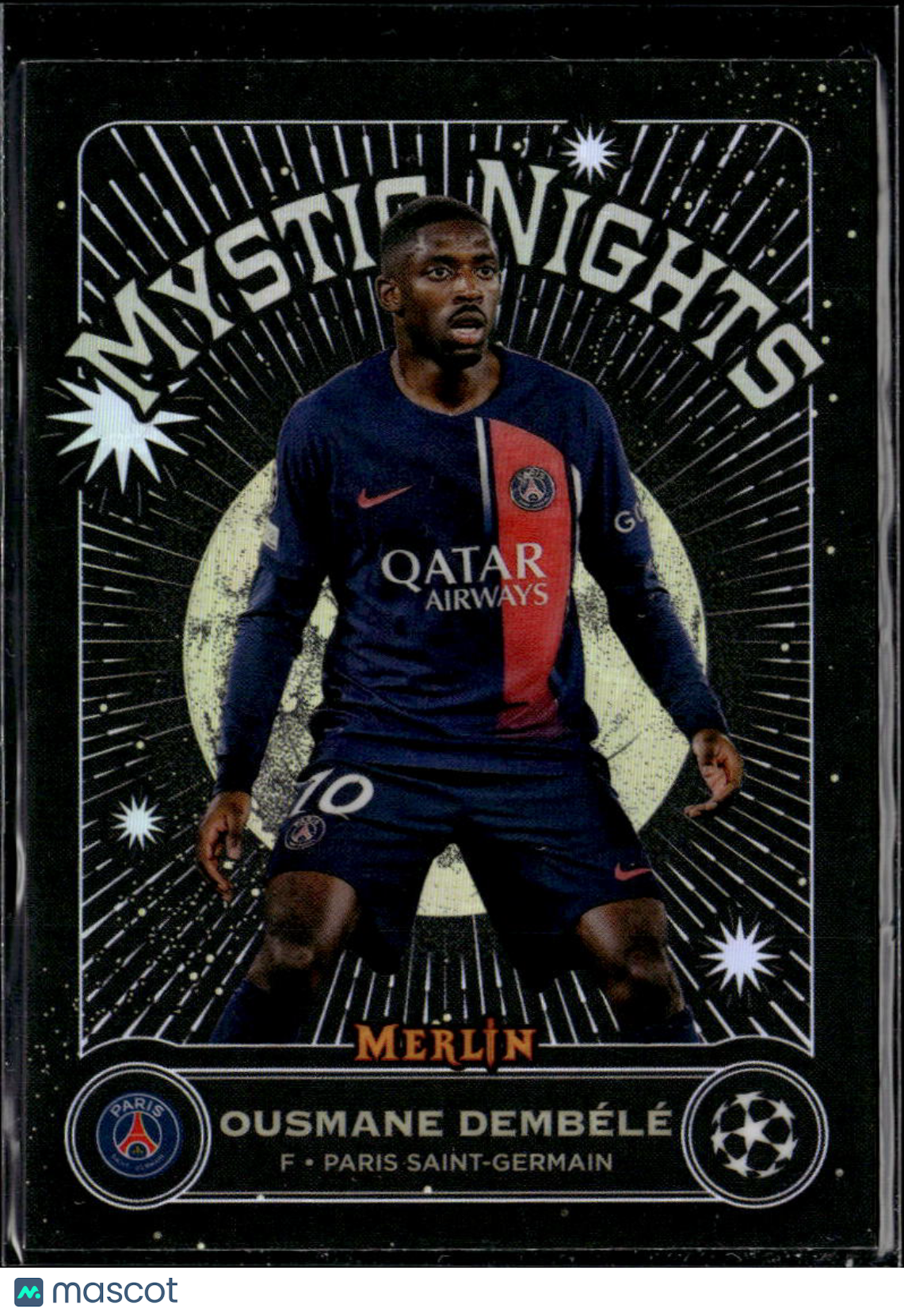 Ousmane Dembele 2024 Topps Merlin Mystic Nights Paris Saint-Germain