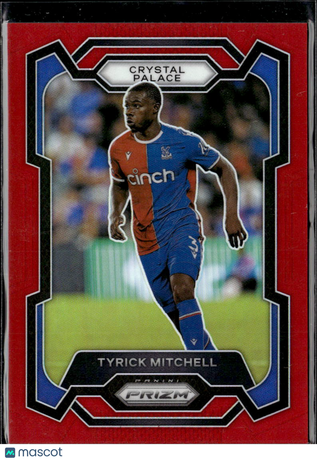 Tyrick Mitchell 2023 Prizm Premier League Red /199 Crystal Palace