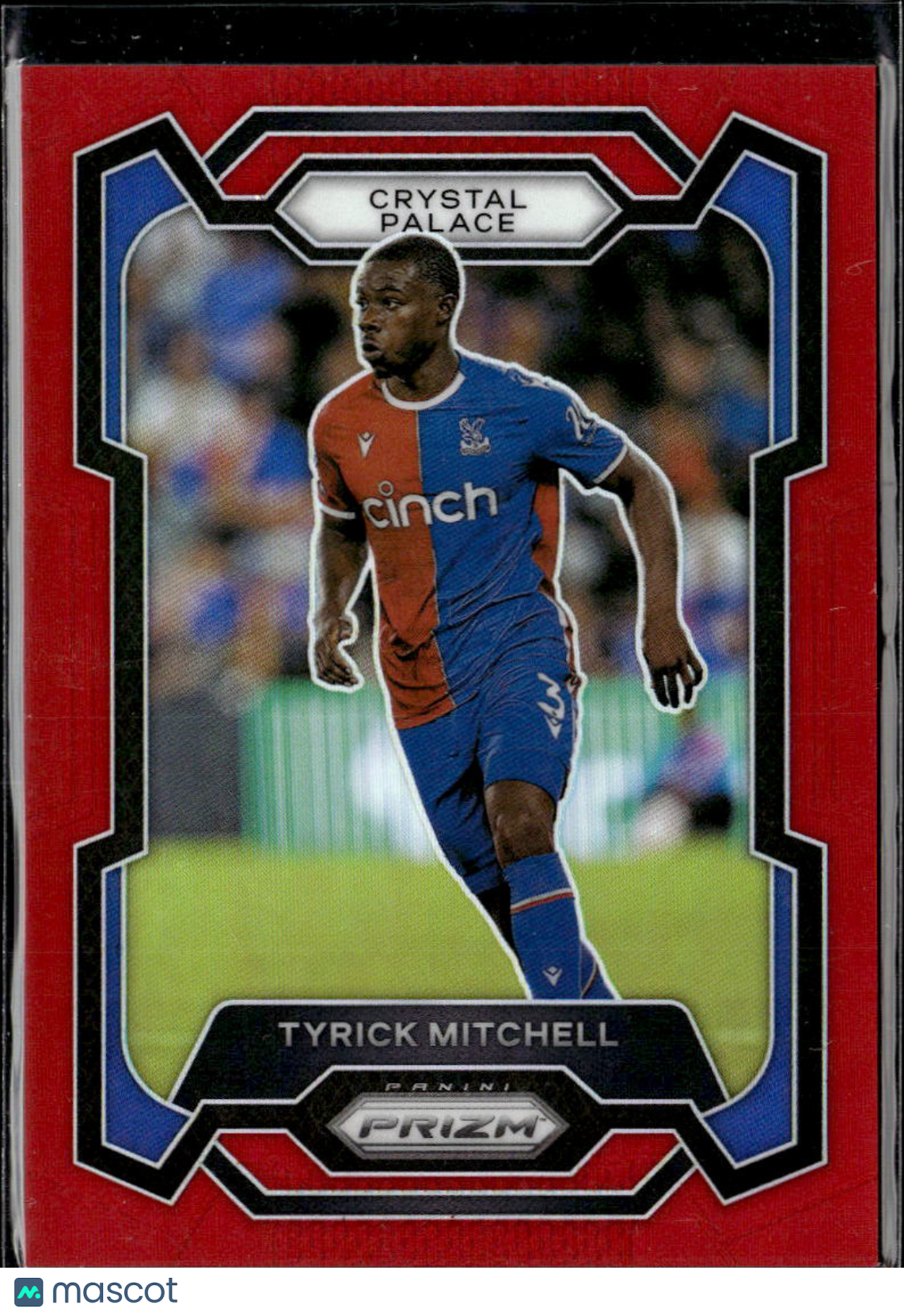 Tyrick Mitchell 2023 Prizm Premier League Red /199 Crystal Palace