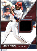 James Wood 2026 Topps Jersey Patch Washington Nationals