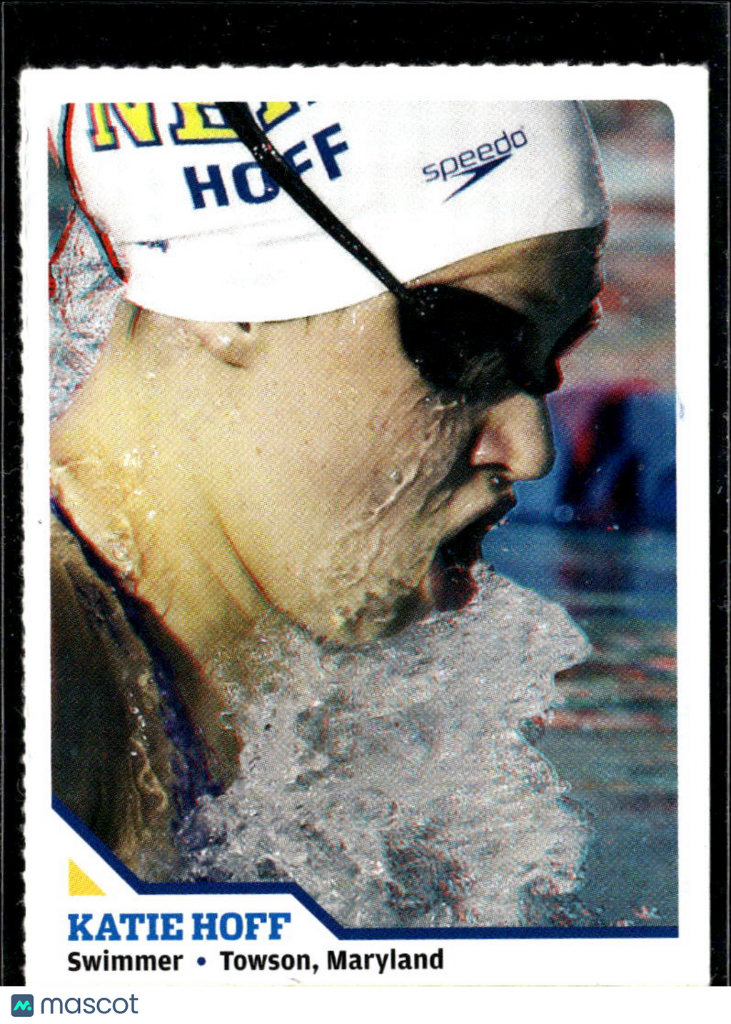 Katie Hoff 2008 Sports Illustrated For Kids Card Swimmer