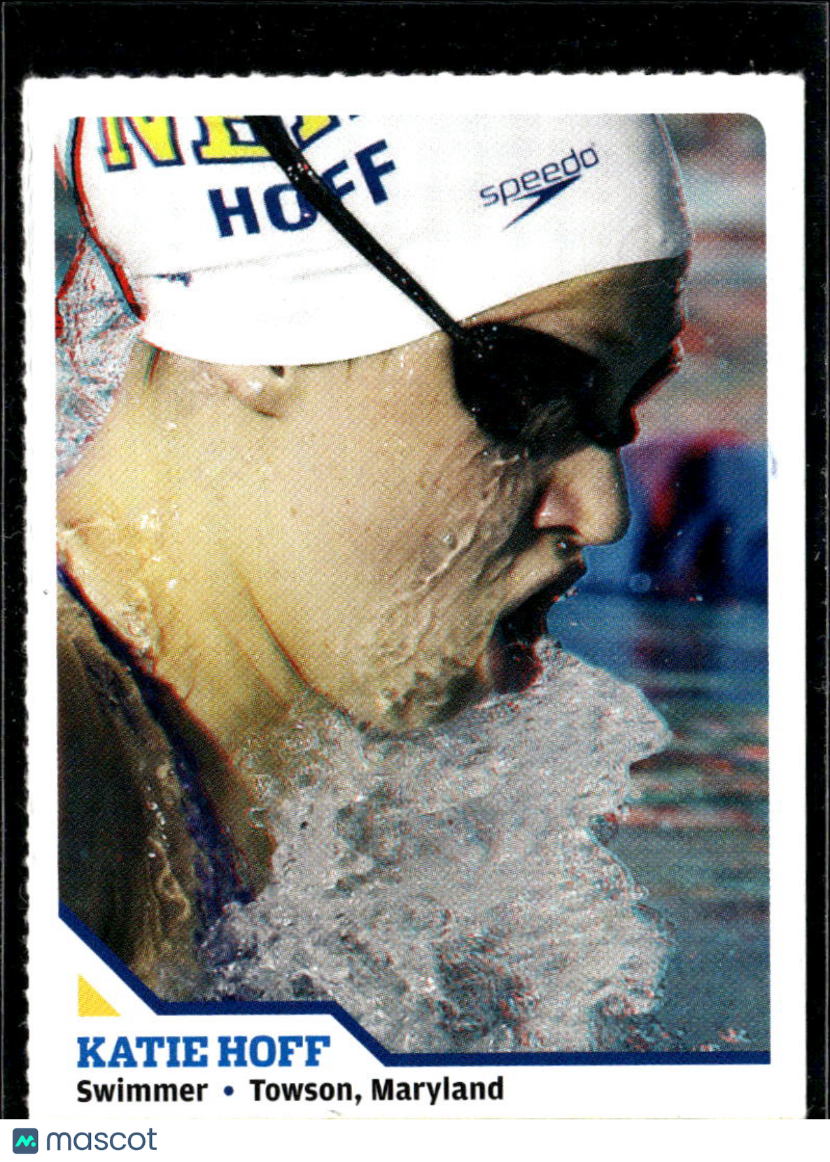 Katie Hoff 2008 Sports Illustrated For Kids Card Swimmer