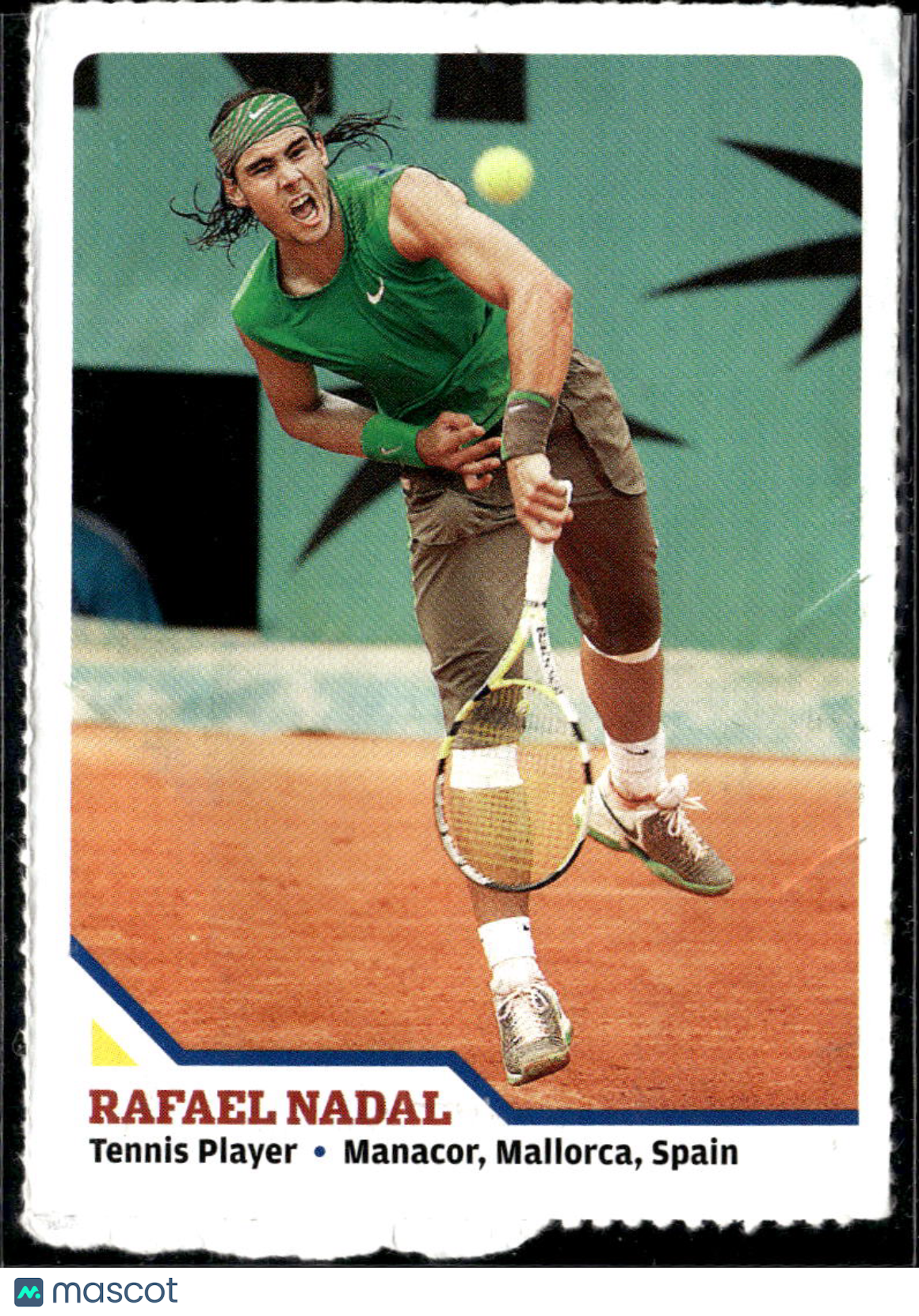 Rafael Nadal 2009 Sports Illustrated for Kids Card Tennis