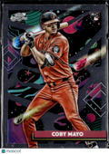 Coby Mayo 2025 Topps Cosmic Chrome RC Baltimore Orioles