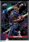 David Festa 2025 Topps Chrome Cosmic RC Minnesota Twins