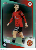 Jess Park 2026 Topps Chrome UEFA Women's Aqua /199 Manchester United