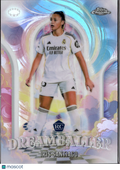 Iris Santiago 2026 Topps Chrome UEFA Women's Dreamballer Real Madrid C.F.