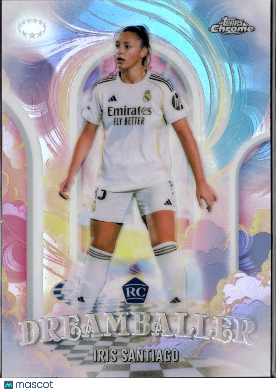 Iris Santiago 2026 Topps Chrome UEFA Women's Dreamballer Real Madrid C.F.
