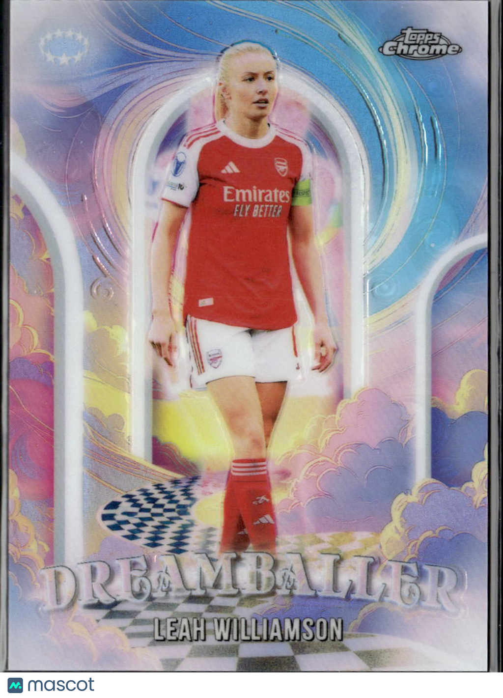 Leah Williamson 2026 Topps Chrome Women's Dreamballer Arsenal FC