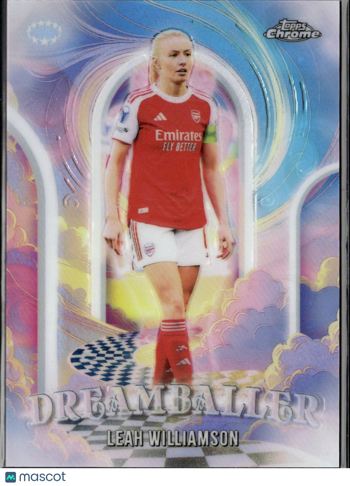 Leah Williamson 2026 Topps Chrome Women's Dreamballer Arsenal FC