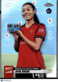 Jayde Riviere 2026 Topps Chrome UEFA Women's Inside Look RC Manchester United