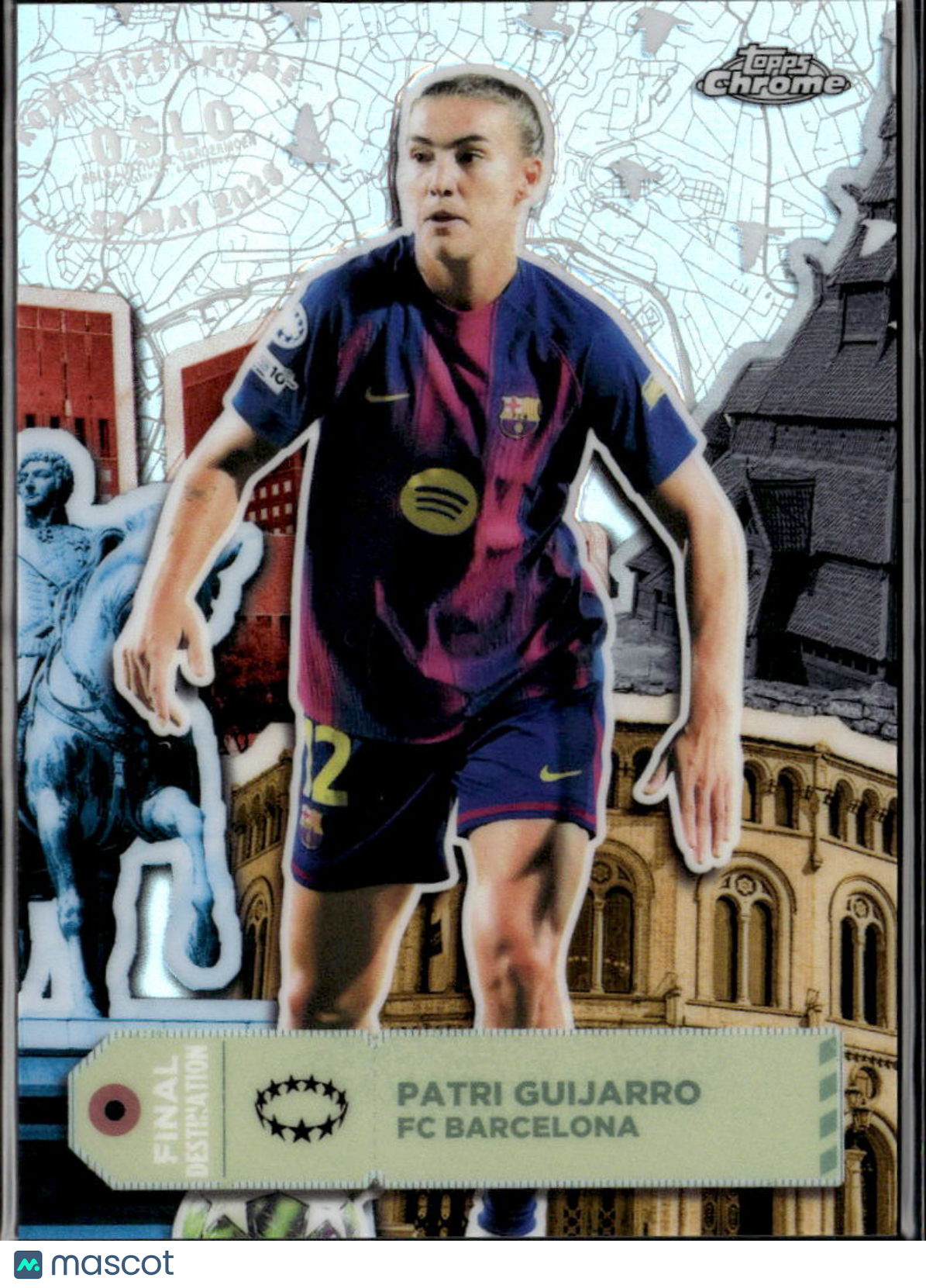 Patri Guijarro 2026 Topps Chrome UEFA Women's Final Destination FC Barcelona